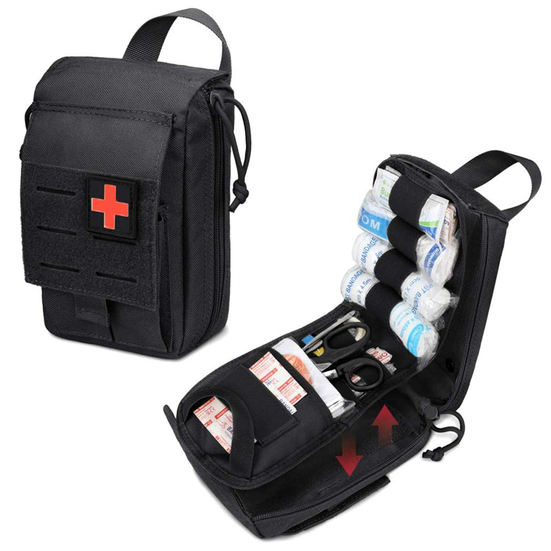 First Aid Bag Kit - مجموعة الإسعافات الأولية الرخوة التكتيكية ،