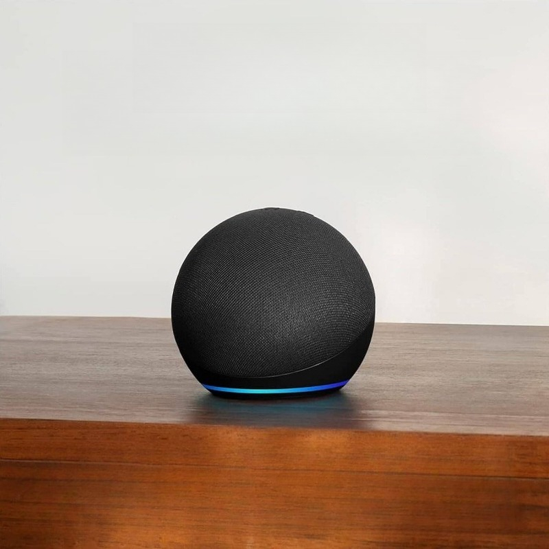 Amazon Speaker Echo Pop - مكبر صوت ذكي مع شاشة عرض