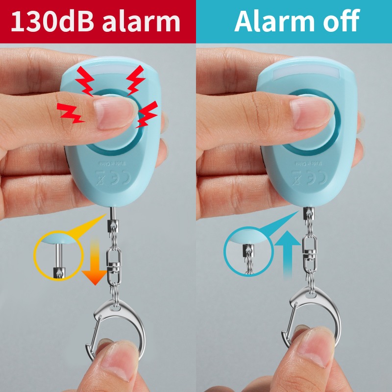 إنذار شخصي قابل لإعادة الشحن م - مراجعة Personal Alarm Keychain وسعره