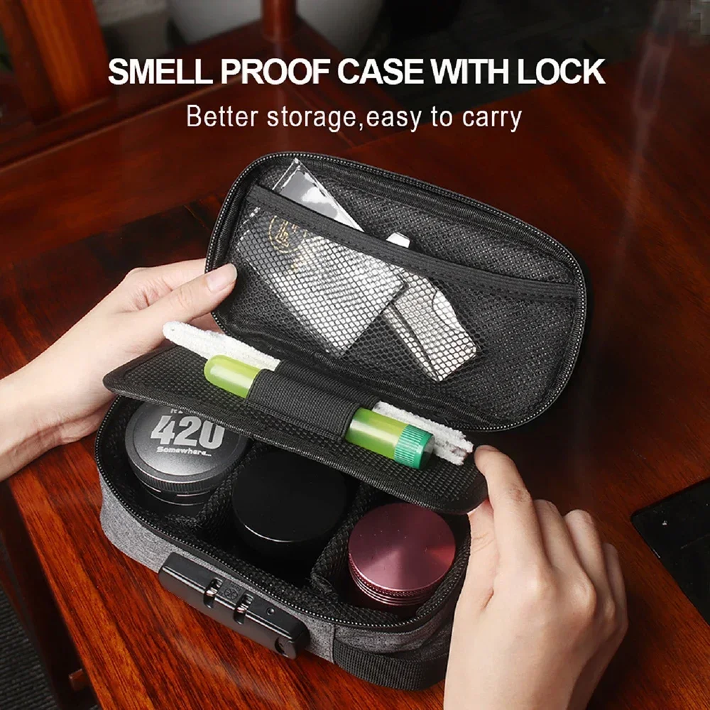 قفل مجمع حقيبة مقاومة للرائحة  - مراجعة Medicine Cabinet Lock وسعره