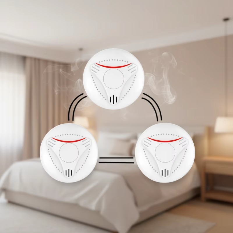 كاشف دخان لاسلكي متصل من أكتيف - مراجعة Smoke Detector Interconnected وسعره