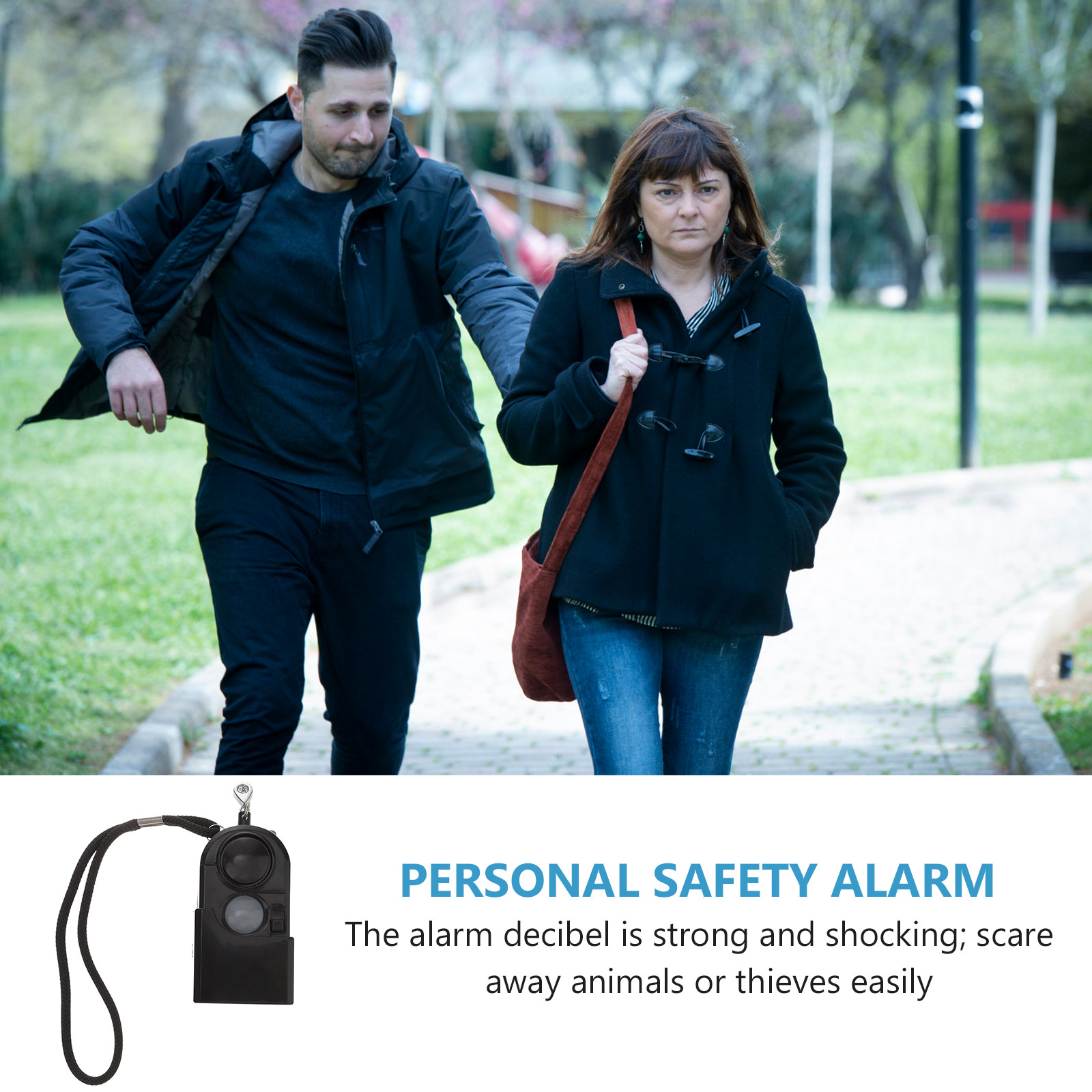 جهاز إنذار شخصي ثنائي الوظيفة  - مراجعة Personal Alarm Keychain وسعره