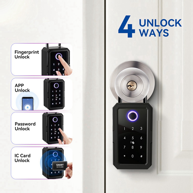 【الكعكة الساخنة】10X صندوق قفل  - مراجعة Lockbox Key Secure وسعره